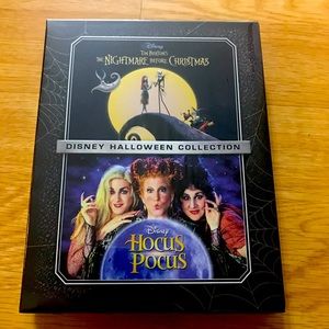 BRAND NEW UNOPENED: Hocus Pocus and The Nightmare Before Christmas BluRay